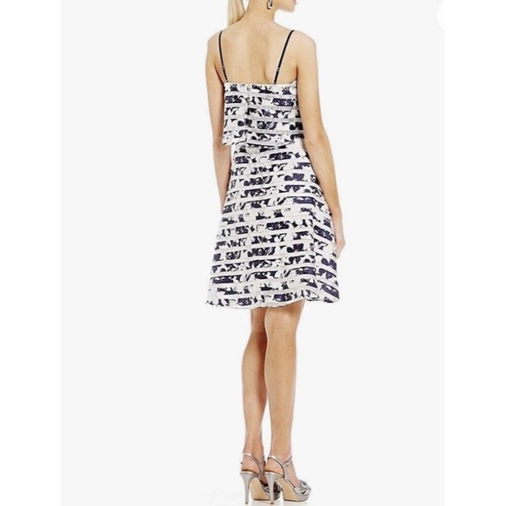 Patterned Cocktail Dress - Picture 2 of 14